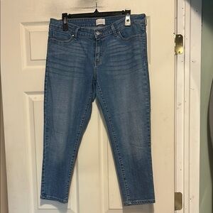 Levi’s Cropped Jeans Size 12 Blue Denim Streetwear